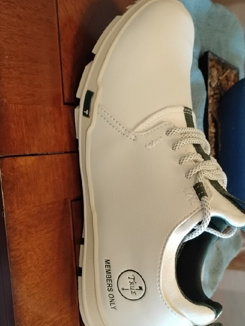 TRUE Linkswear OG 1.2 “Members Only” Limited Edition Golf Shoes White Green Mens - Picture 13 of 16
